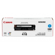 Mực in Canon 418 Cyan Toner Cartridge (2661B004BA)