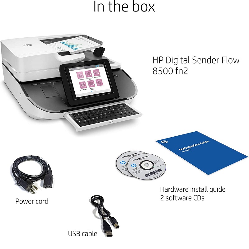 HP Digital Sender Flow 8500 Fn2 – Scanner Document Duplex 100ppm – Occasion